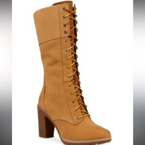 Timberland Glacy Women's Lace-Up Block Hill Boots